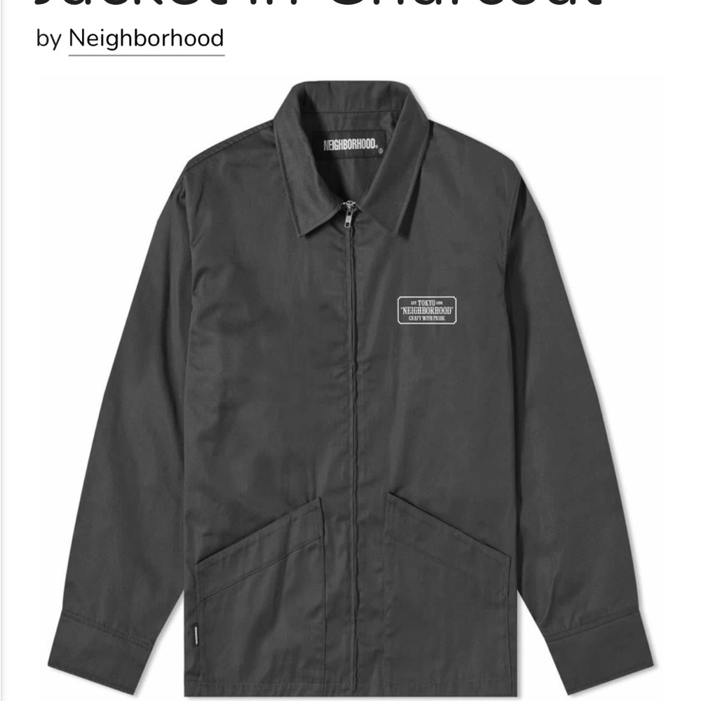 BRAND NEW Neighborhood Black Lightweight Men's Jacket - SIZE M - Picture 11 of 12